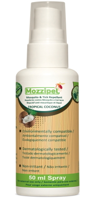 Mozzipel - Tropical Coconut - 50ml Spray